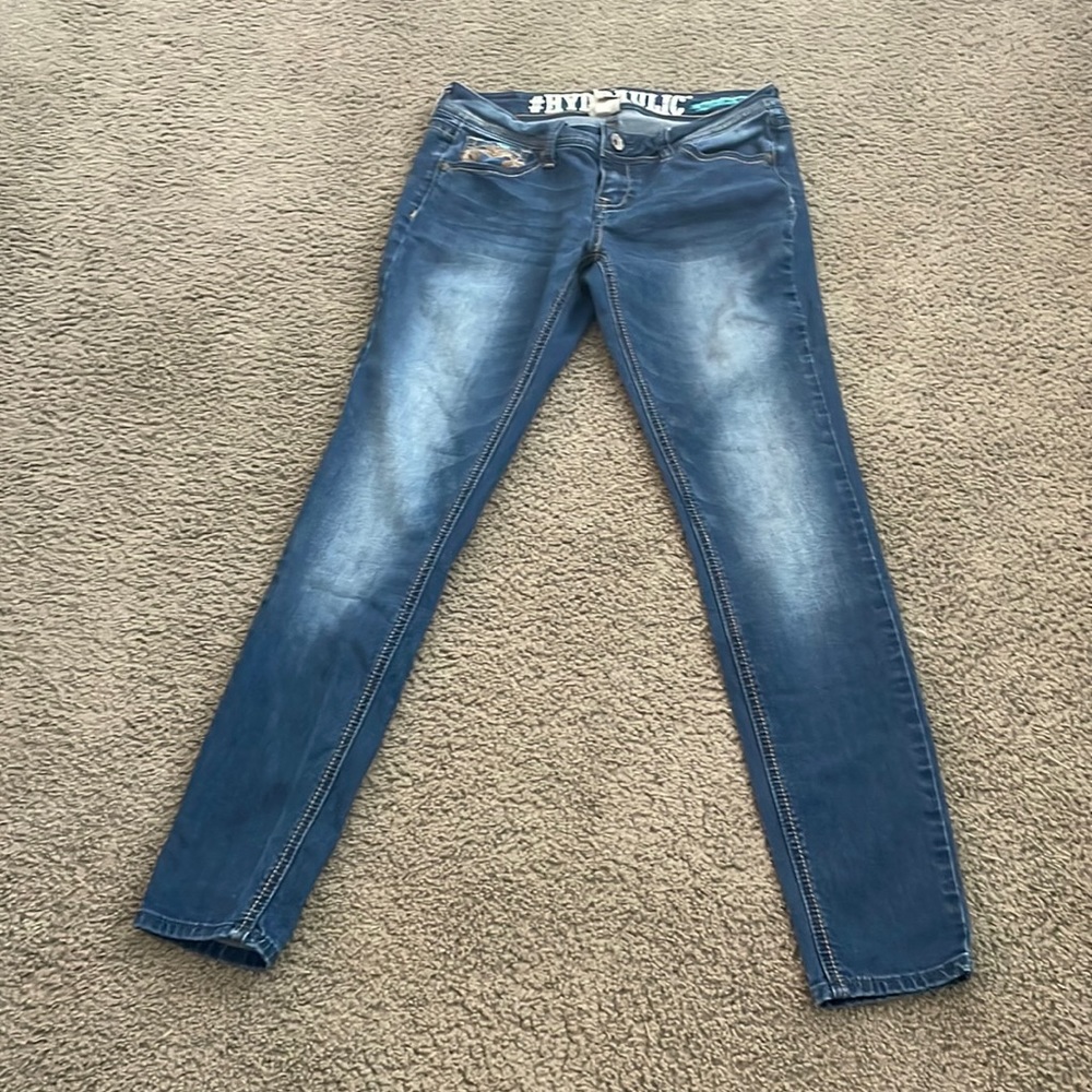 #Hydraulic low rise skinny jeans size 7/8